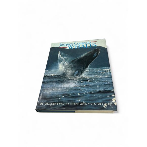 Set 4 Vintage 80's 1980's Whales Jacques Cousteau Sharks Dolphin Coffee Table - Picture 14 of 16